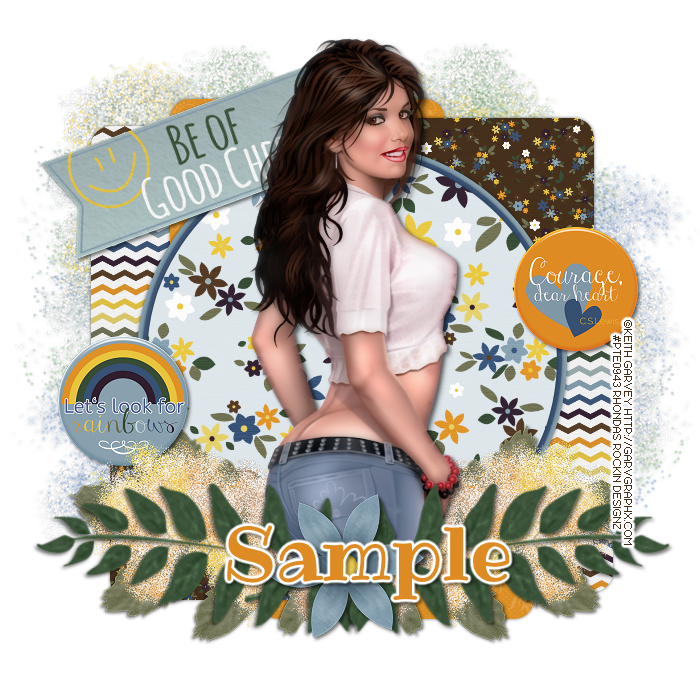 Rhonda's Rockin' Designz: Be Of Good Cheer - FTU